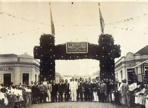 Solenidade de instalação da Comarca de Birigui em 1934