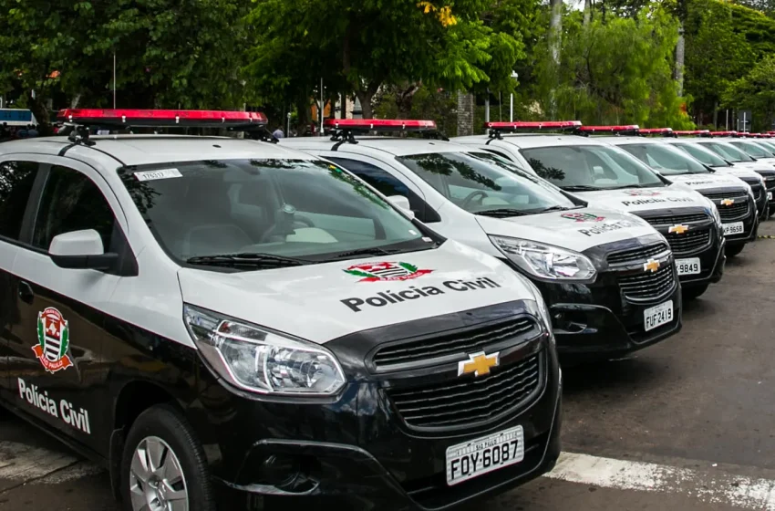 Viatura da Polícia Civil de São Paulo