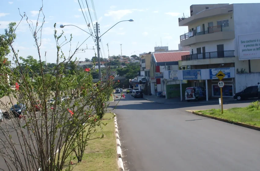Avenida no Jardim Alto da Boa Vista, em Presidente Prudente